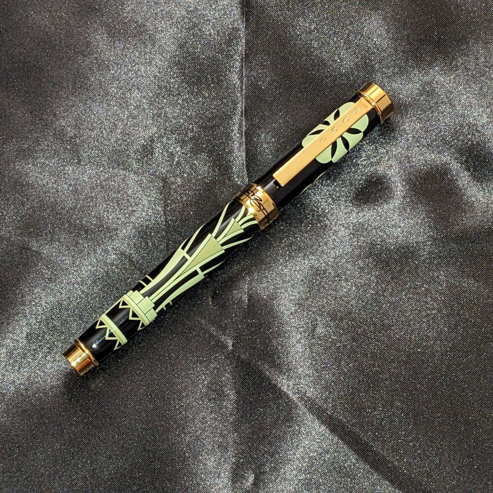 ACME STUDIO "COLLINS AVE" ROLLER BALL PEN ALBERTO BERGA-PERALES w/Brighton Case